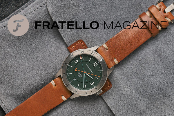 IN THE NEWS: Fratello highlights our new Humboldt GMT Ti!
