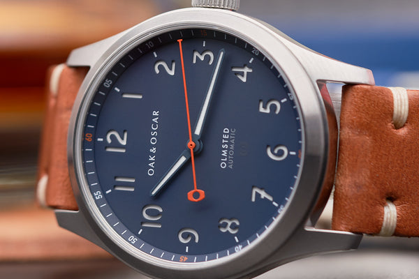 Oak & Oscar Releases No Date Option of the Olmsted 38