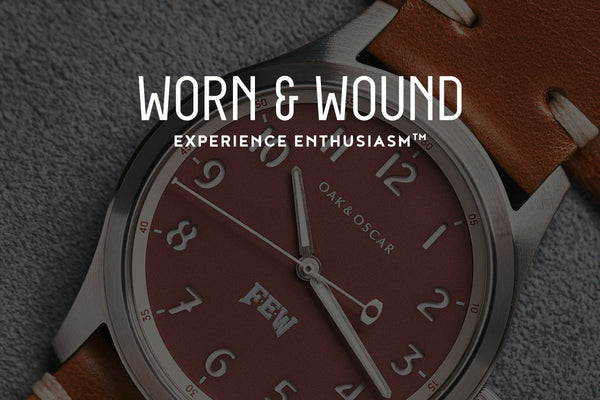 IN THE NEWS: Olmsted FEW Edition Featured in Worn & Wound!
