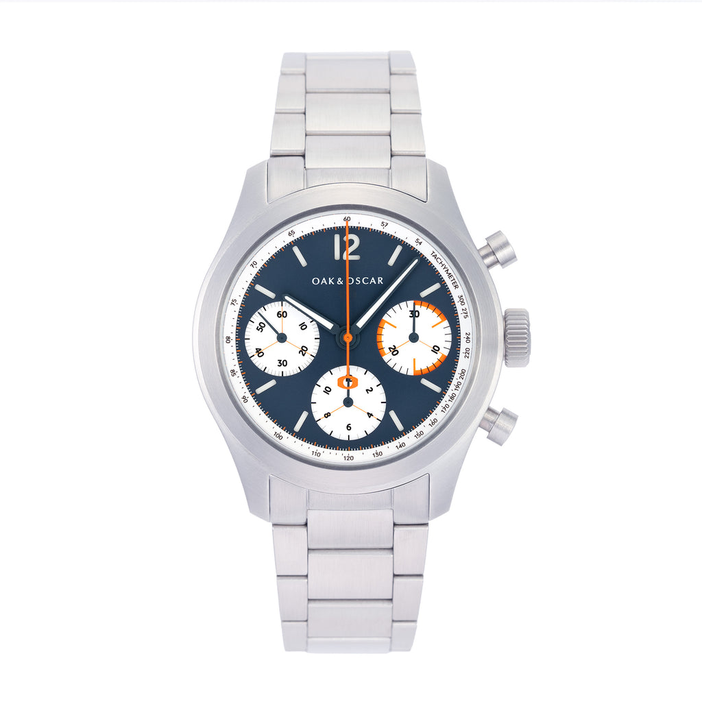 The Atwood Chronograph - navy dial