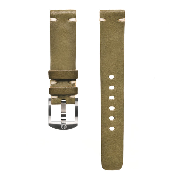 Sage Green Leather Strap