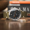 Sage Green Leather Strap