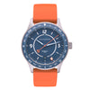 Oak & Oscar Humboldt SAR BWCA on orange rubber strap