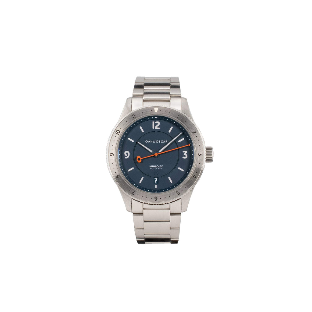 The Humboldt - Navy on Bracelet-Oak & Oscar