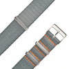 Steel Grey Nylon Strap - 20mm - Oak & Oscar