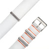 White Nylon Strap - 20mm