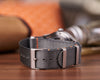 Steel Grey Nylon Strap - 20mm - Oak & Oscar