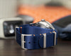 Navy Blue Nylon Strap - 20mm - Oak & Oscar