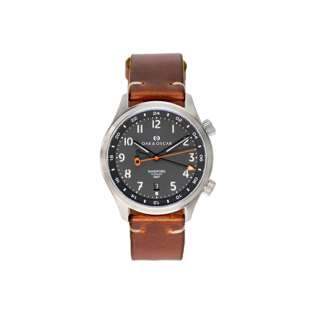 The Sandford - Stainless Steel-Oak & Oscar
